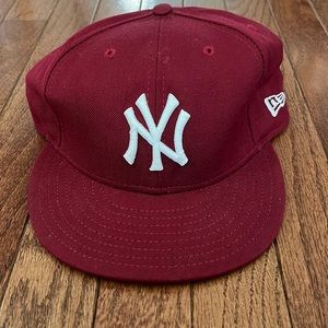 Mens Yankee Fitted